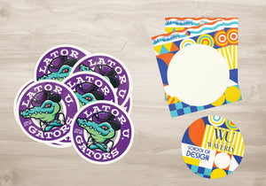Die Cut Stickers vs. Kiss Cut Stickers: What’s the Difference?