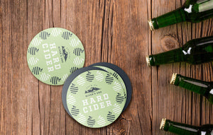 Hard Cider Coasters - Stomp Stickers