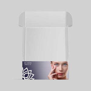 Stomp Skincare - Packaging 4.875" x 3.625" x 2" / White Paperboard 18pt Medium Fold-Over Skincare Boxes