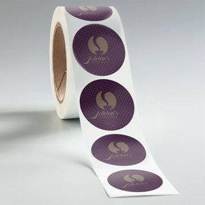 Stomp Other Beverages - Labels Circle Glossy Coffee Labels (Waterproof)