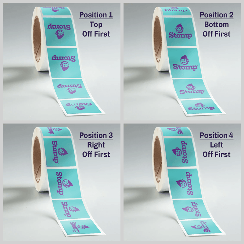 Custom Die Cut Paper Roll Labels | Free Shipping – Stomp Stickers