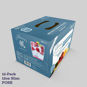 Stomp Packaging 12-pack 12 oz Slim Can Boxes (POSE) Craft Beverage Boxes