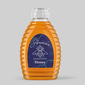 Stomp Honey - Labels Custom Die Cut Paper Honey Labels