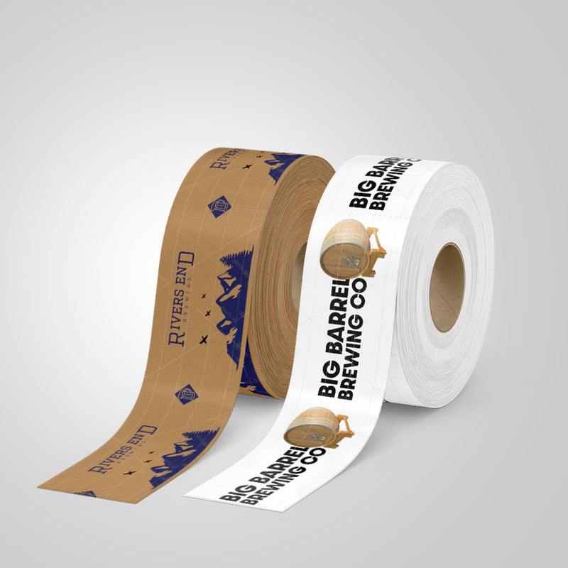 Custom Gummed Paper Tape - Reinforced Gummed Tape