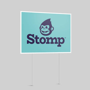 Stomp Signs Corrugated Plastic Yard Signs