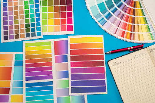 Business Color Pattern Define Your Brand: Choosing a Small Business Color Palette | Stomp Stickers