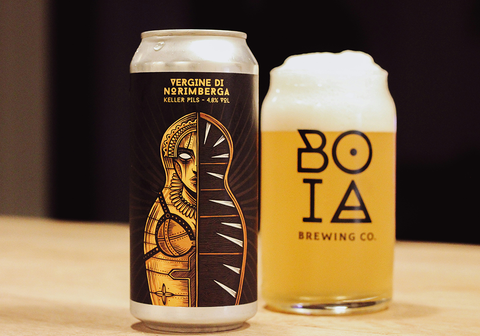 Beer Can Label