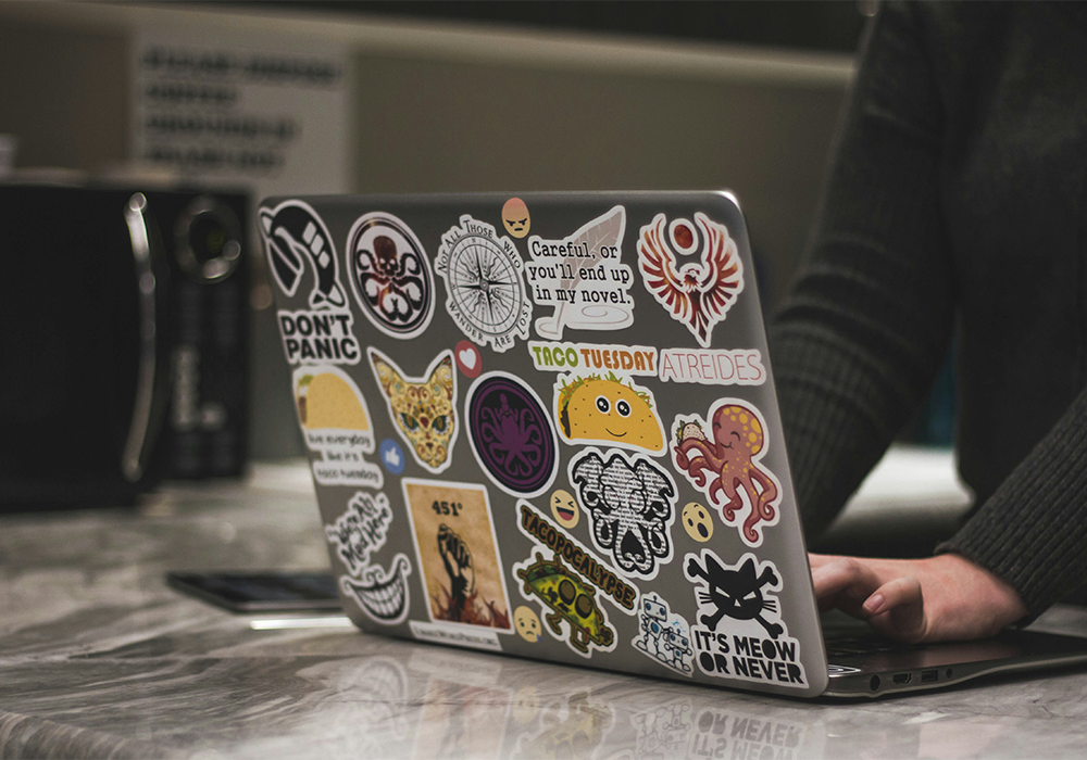 Clean Device Stickers How to Clean Sticker Residue Off Your Laptop Safely | Stomp – Stomp ...