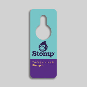 Custom Door Knob Hangers - Stomp Stickers