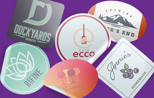 Create Your Own Custom Cut Business Logo Stickers