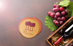 Winery Coasters - Stomp Stickers