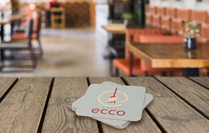 Restaurant Coasters - Stomp Stickers