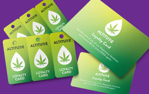 Cannabis Loyalty Cards & Key Tags - Stomp Stickers