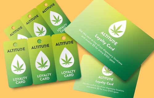 Marijuana Loyalty Cards & Key Tags