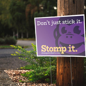 Custom Signs - Stomp Stickers