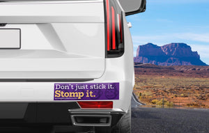 Custom Bumper Stickers - Stomp Stickers
