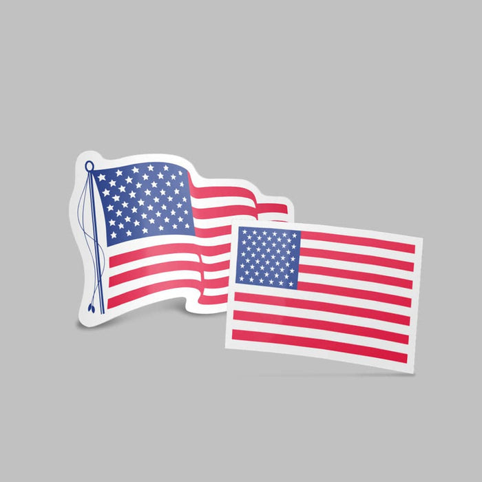 USA Flag Stickers