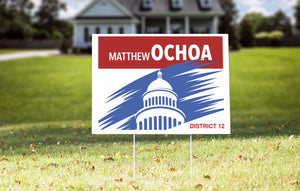 <h2>Campaign your way to the top with custom political signs & more.</h2>