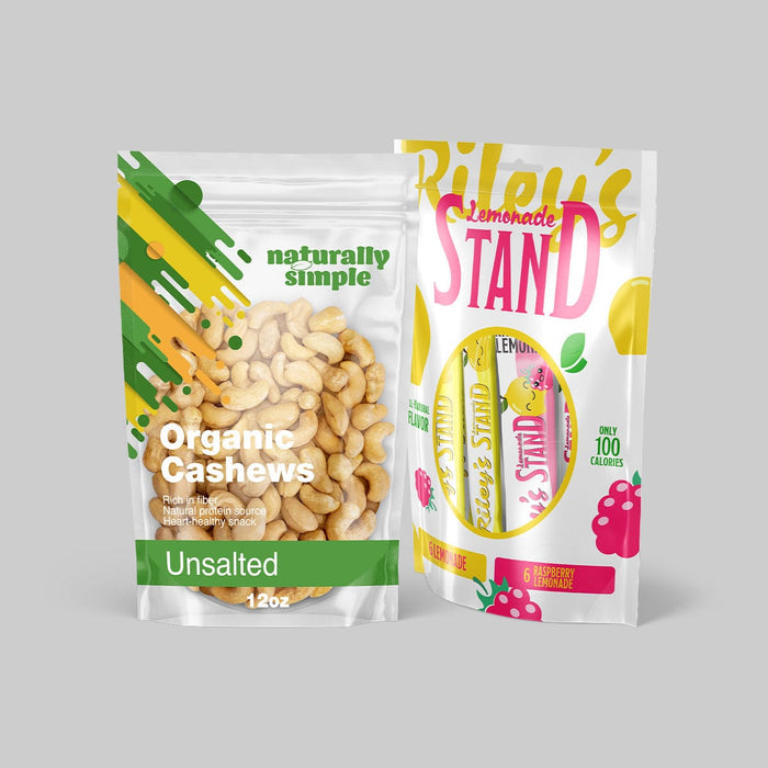 Clear Stand-Up Food Pouches