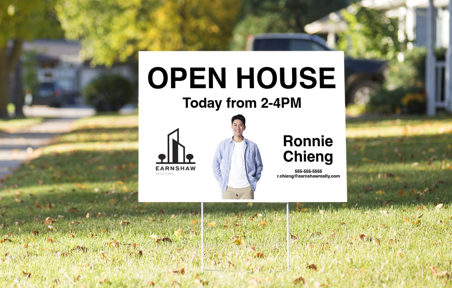 Property Sign Stickers Custom Real Estate Products | Free Shipping | Stomp Stickers