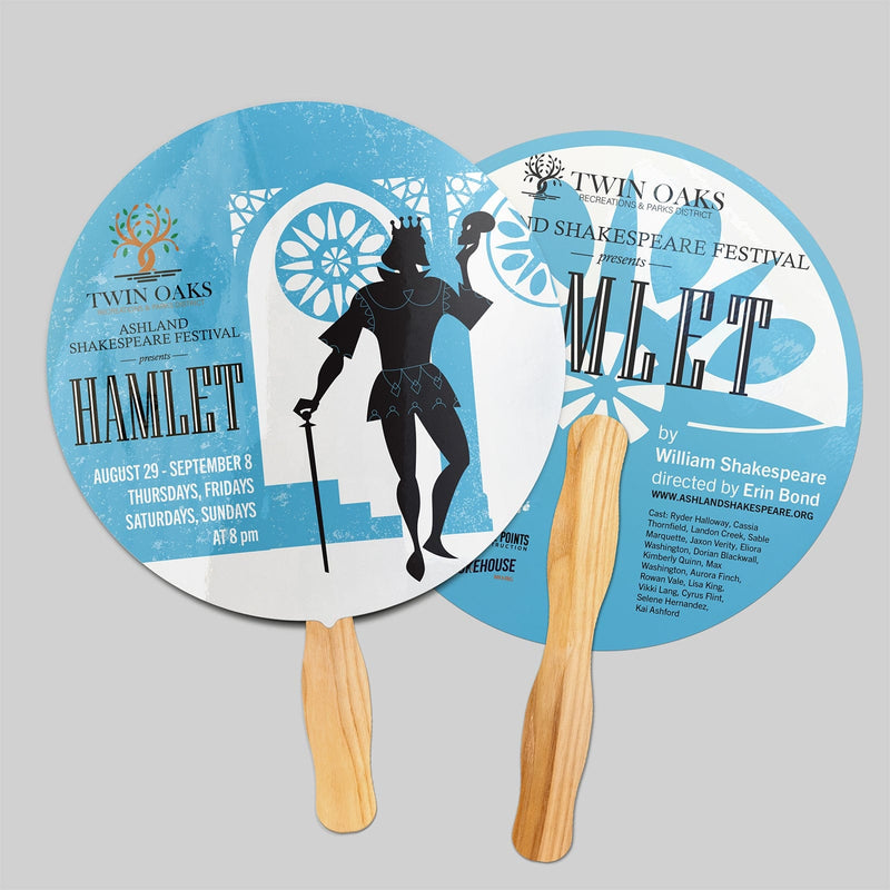 Circle Hand Fans | Instant Proofs | Free Shipping – Stomp Stickers