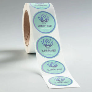 Stomp Cosmetic - Labels Circle Glossy Cosmetic Labels (Waterproof)