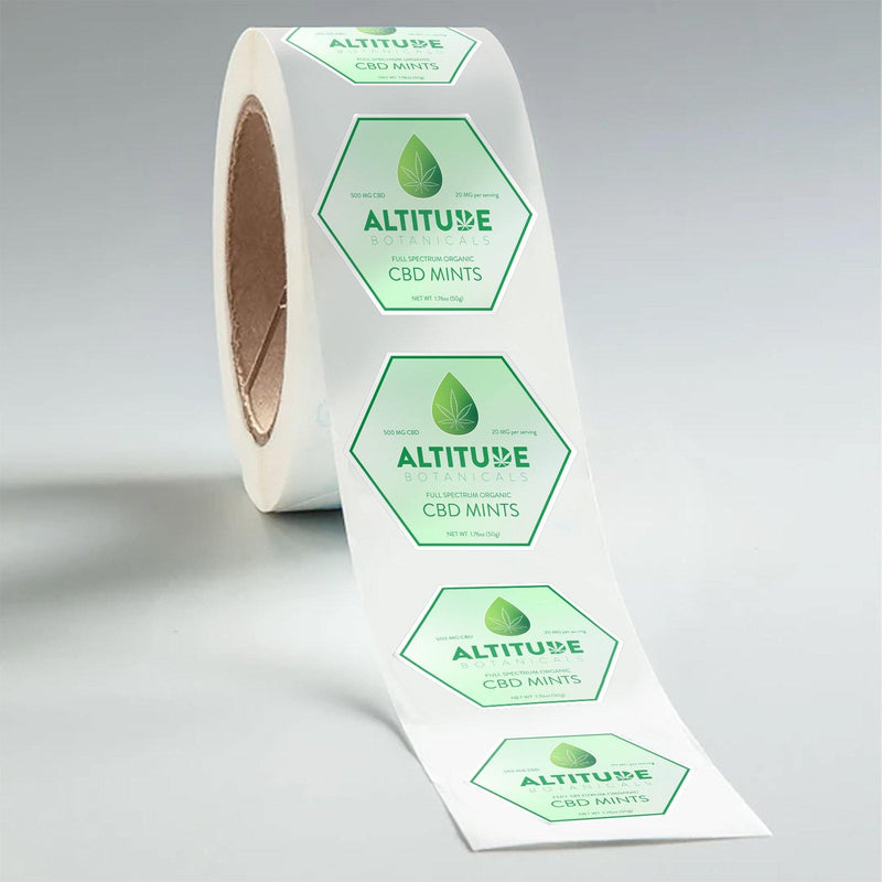 Custom Die Cut Paper Tin Labels | Free Shipping – Stomp Stickers