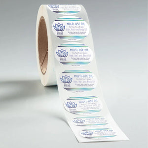 Stomp Soap - Labels Oval Glossy Soap Labels (Waterproof)