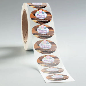 Stomp Tin - Labels Oval Glossy Tin Labels (Waterproof)