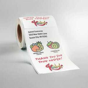 Stomp Packaging - Labels Rectangle Paper Packaging Labels