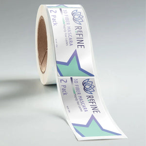 Stomp Cosmetic - Labels Rectangle Paper Cosmetic Labels