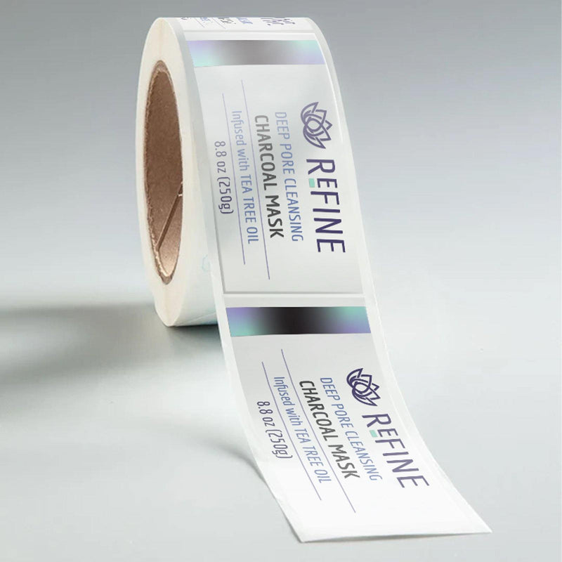 Clear Rectangle Waterproof Product Labels | Instant Proofs – Stomp Stickers