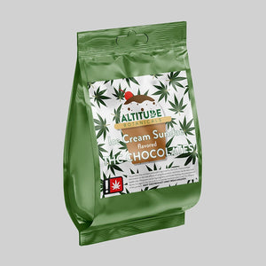Stomp Cannabis - Labels Square Glossy Cannabis Labels (Waterproof)