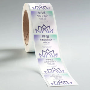 Stomp Candle - Labels Square Glossy Candle Labels (Waterproof)
