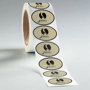 Stomp Other Beverages - Labels Oval Paper Coffee Labels