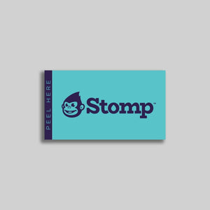 Stomp Business Cards Appointment Cards with Peel-Off Card