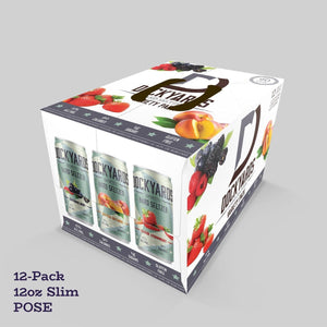 Stomp Packaging 12-pack 12 oz Slim Can Boxes (POSE) Cocktail & Seltzer Boxes