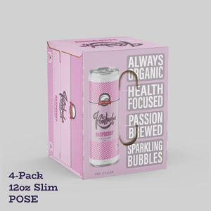 Stomp Packaging 4-pack 12 oz Slim Can Boxes (POSE) Kombucha Boxes