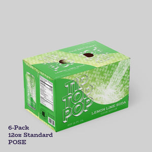 Stomp Packaging 6-pack 12 oz Can Boxes (POSE) Soda Boxes