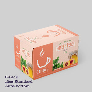 Stomp Packaging 6-pack 12 oz Can Boxes (AB) Tea Boxes