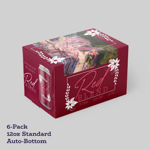 Stomp Packaging 6-pack 12 oz Can Boxes (AB) Wine Boxes