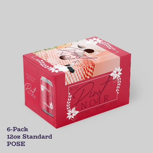 Stomp Packaging 6-pack 12 oz Can Boxes (POSE) Wine Boxes