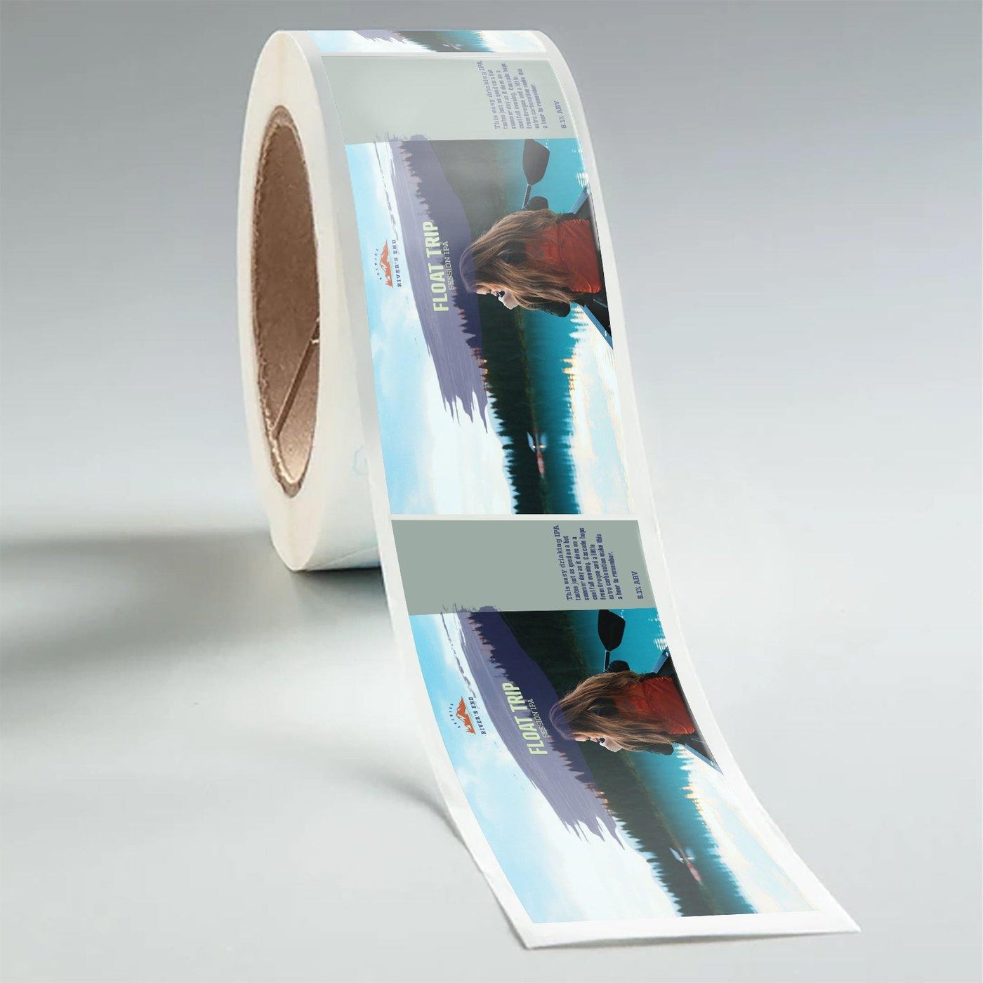 Rectangle Paper Roll Labels | Free Shipping – Stomp Stickers