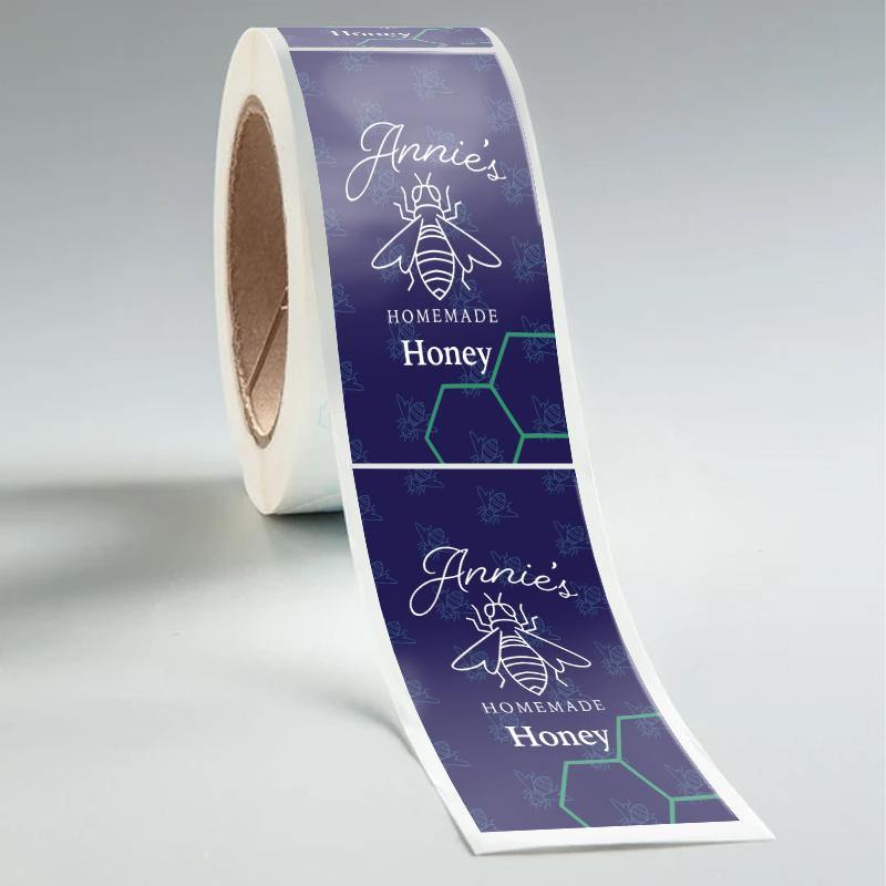 Rectangle Waterproof Jar Labels | Instant Proofs – Stomp Stickers
