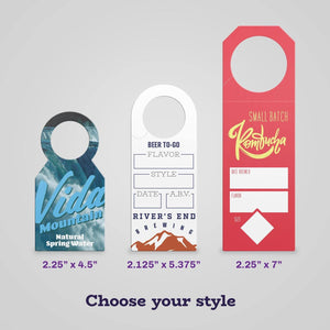 Stomp Brewery Bottle Tags