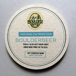 Stomp Brewery - Coasters Circle Beer Coasters (Pulpboard)