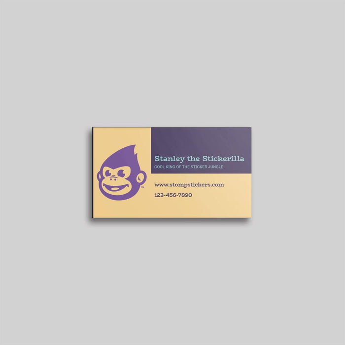 Business Card Magnets with Square Corners