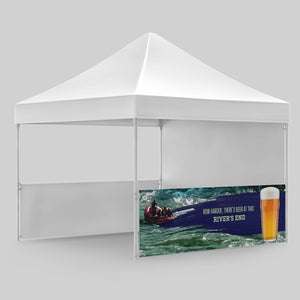 Stomp Canopy Tents 10' x 3.2' / 600D Polyester Canopy Tent Half Walls (Set of 2)