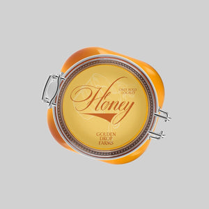 Stomp Honey - Labels Circle Glossy Honey Labels (Waterproof)