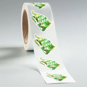 Stomp Jam & Jelly - Labels Custom Die Cut Paper Jam & Jelly Labels